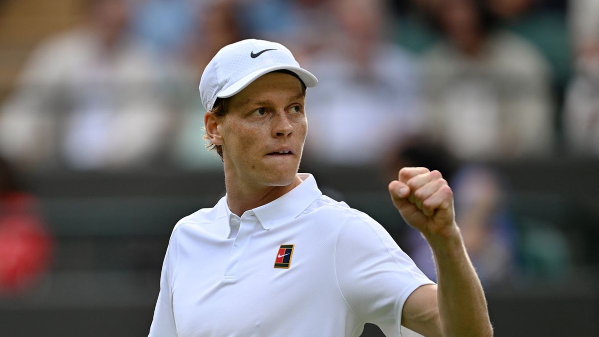 Jannik Sinner wygrał na Wimbledonie.