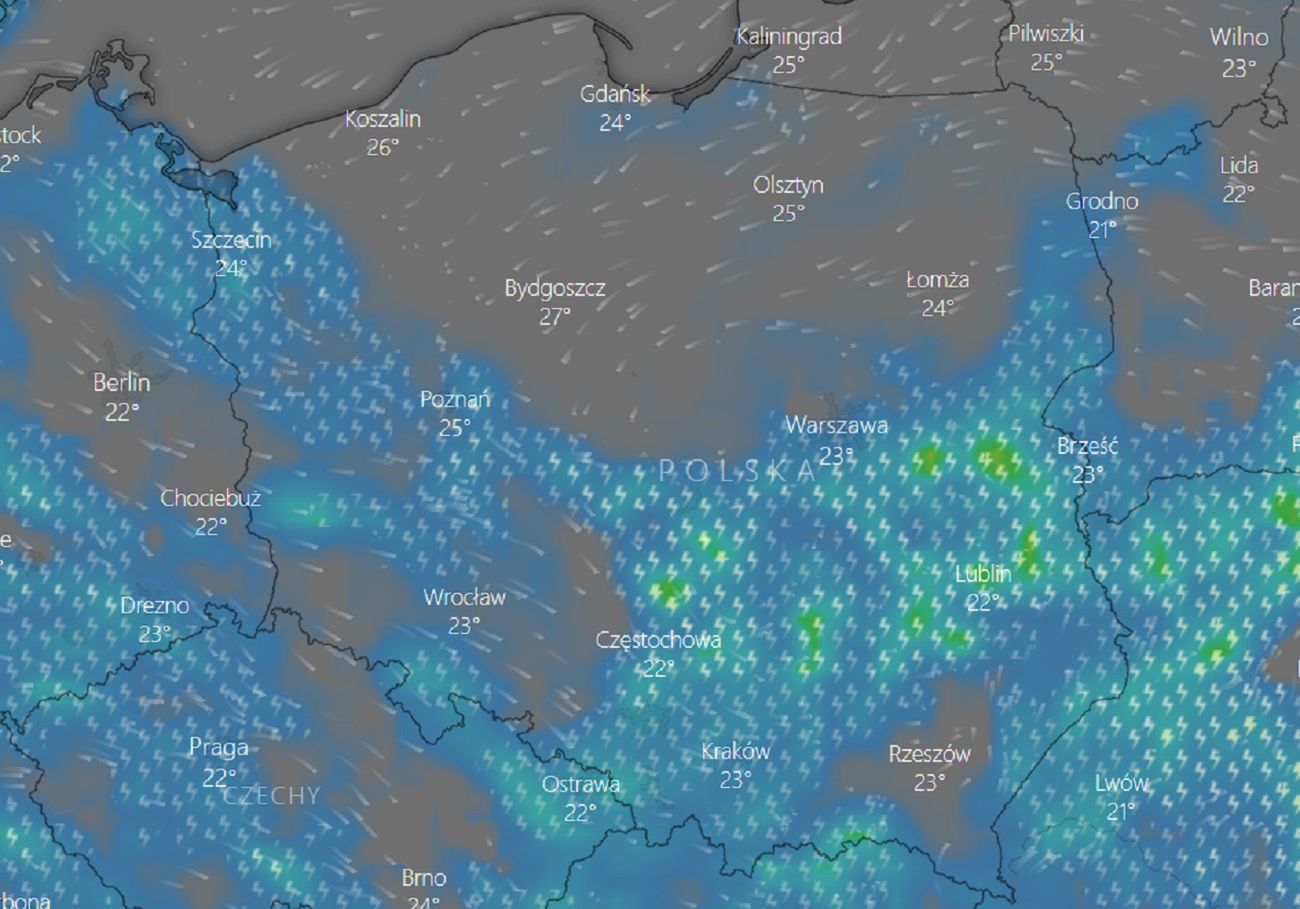Pogoda na 18 sierpnia. IMGW wydaje ostrzeżenia. Sprawdź radar burz online