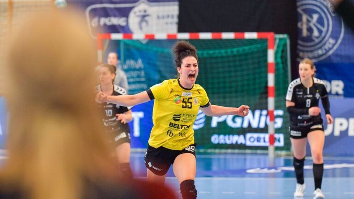Materiały prasowe / PGNiG Superliga Kobiet / Zorica Despodovska (KPR Gminy Kobierzyce) podczas meczu z MKS FunFloor Lublin