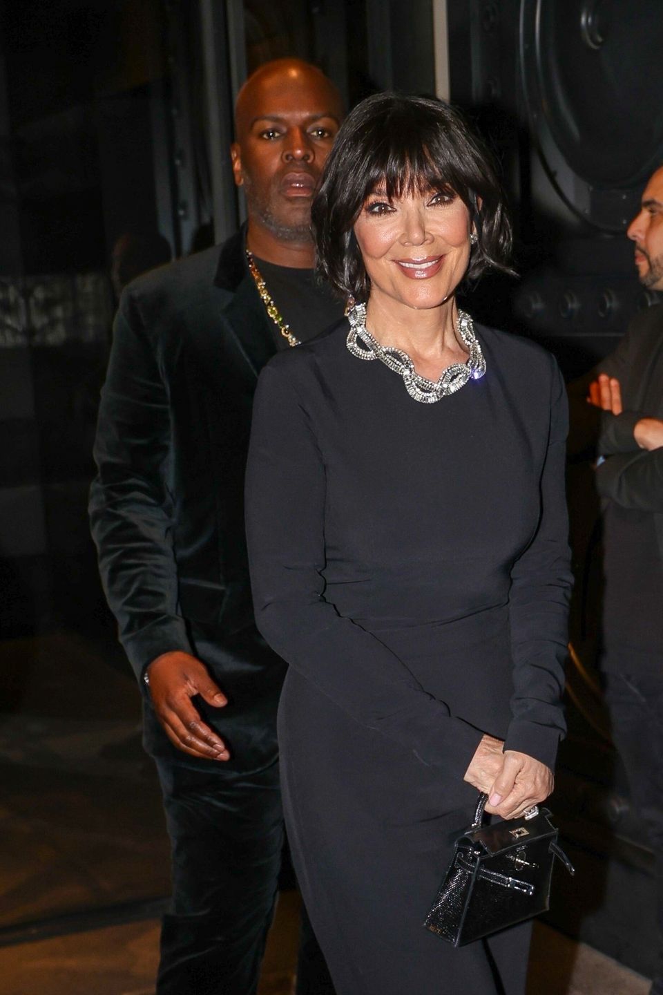 Kris Jenner i Corey Gamble w Paryżu