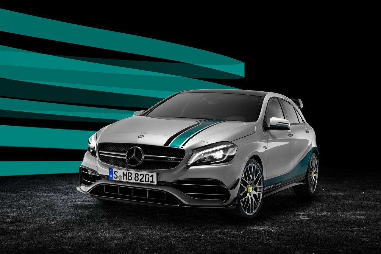 Mercedes-AMG A45 Petronas 2015 World Champion Edition - wersja specjalna z okazji drugiego triumfu