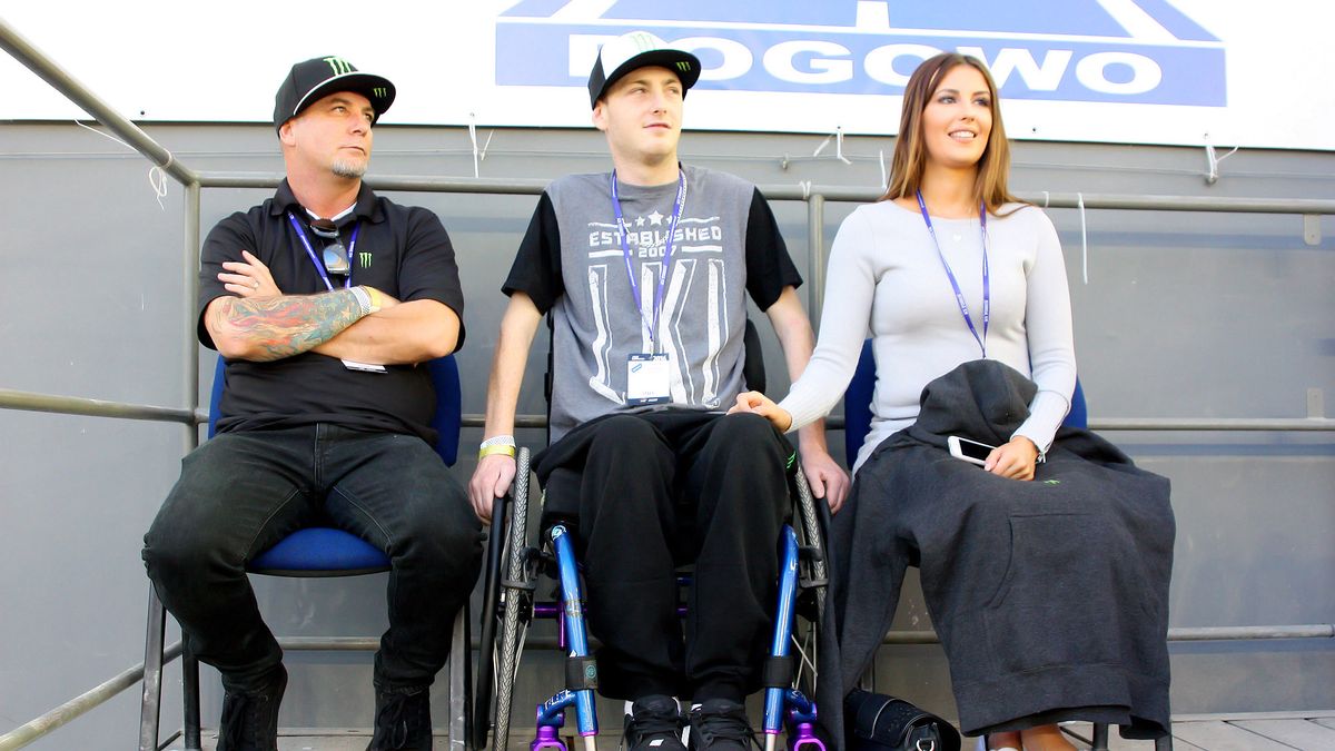 WP SportoweFakty / Michał Szmyd / Od lewej: Joe Parsons, Darcy Ward i Lizzie Turner