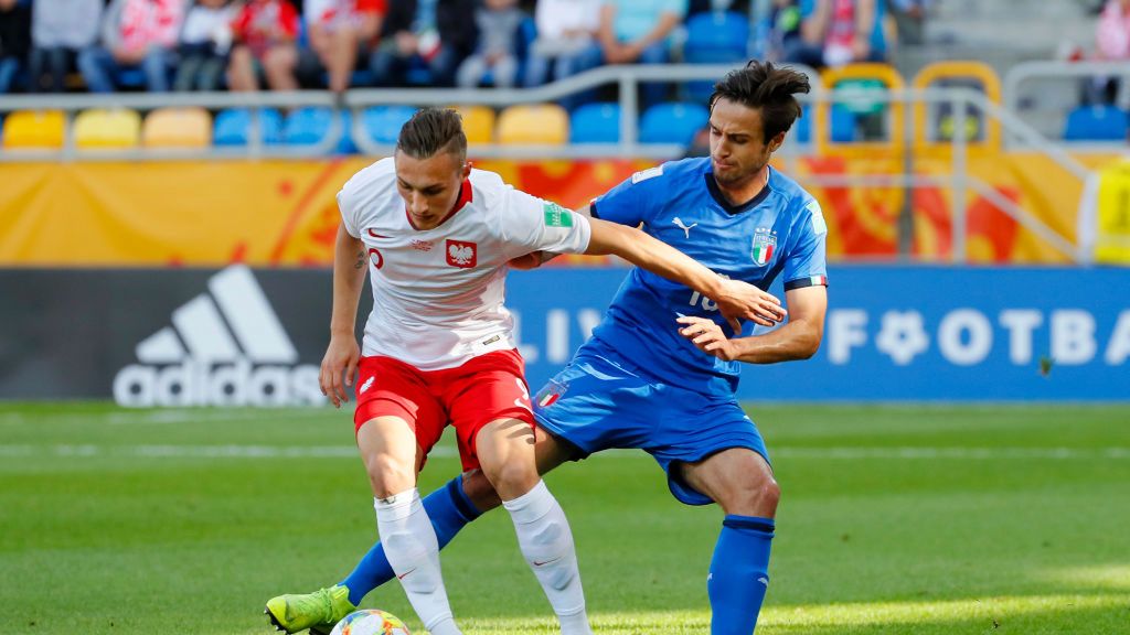 Getty Images / Kevin C. Cox - FIFA / Na zdjęciu: Dominik Steczyk (z lewej) i Gabriele Gori (z prawej)