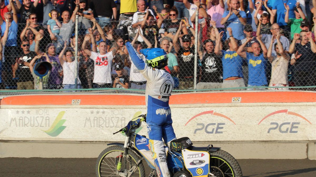 WP SportoweFakty / Łukasz Łagoda / Na zdjęciu: Antonio Lindbaeck po zwycięstwie z Get Well Toruń