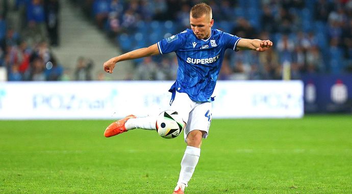 Piłka nożna: PKO BP Ekstraklasa - mecz: GKS Katowice - Lech Poznań