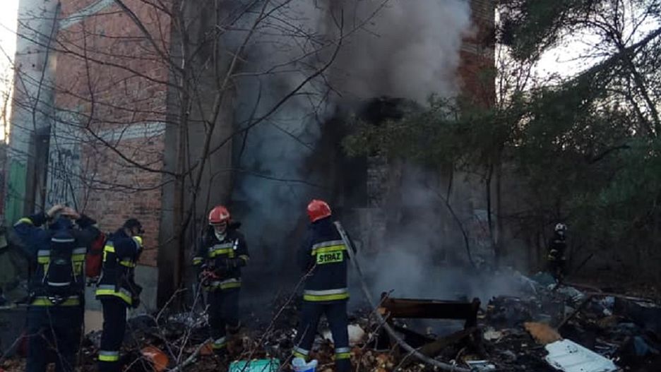 Pożar w Legionowie. W akcji kilka zastępów