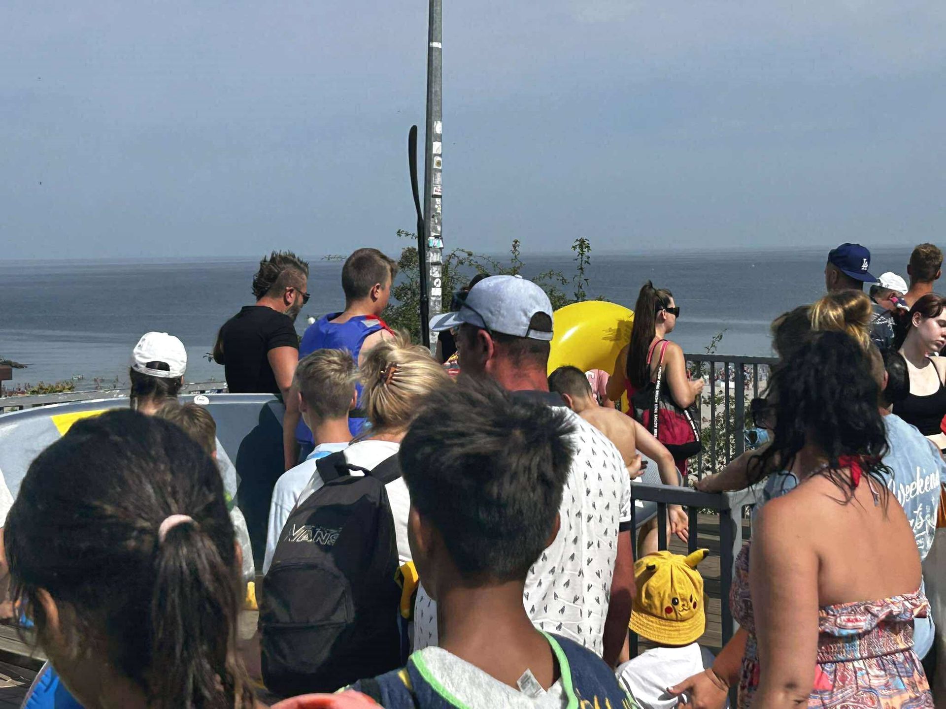 Dubajska plaża w Jarosławcu przyciąga tłumy