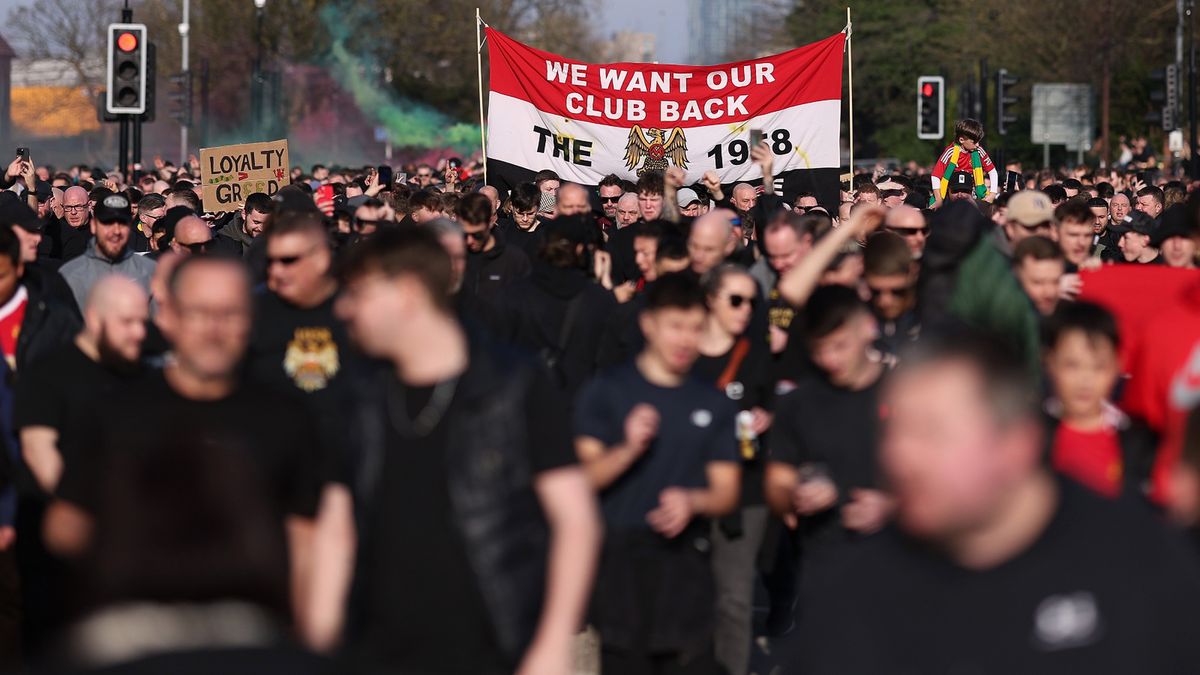 Getty Images / Alex Livesey - Danehouse / Na zdjęciu: kibice Manchesteru United