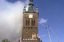 Prokuratura bada przyczyny pożaru w Gdańsku