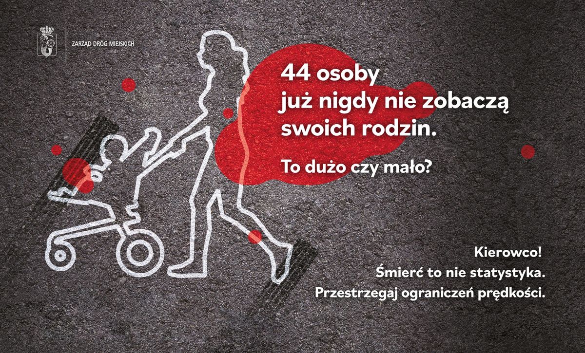 Warszawa. 44 ofiary wypadków drogowych. Stolica z nową kampania dla kierowców