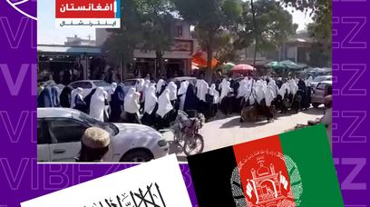 Nastoletnie Afganki protestują przeciwko talibom. Chcą wrócić do szkoły
