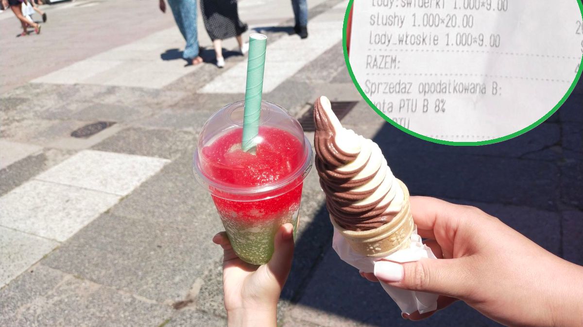 Cena lodów przy sopockim molo