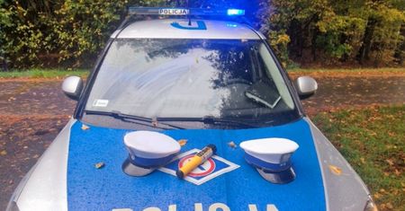 Pijany grzybiarz na rowerze. Dostał surowy mandat