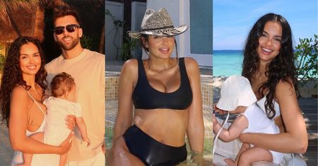 Klaudia El Dursi pozuje w bikini na rajskich wakacjach PÓŁ ROKU po porodzie (ZDJĘCIA)