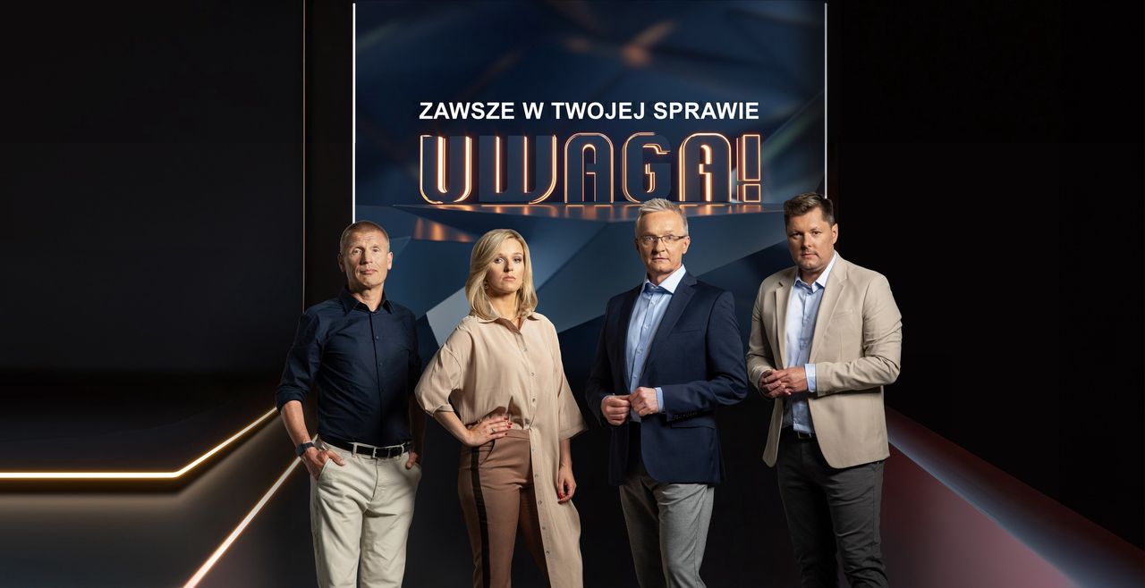 Dziennikarze programu "Uwaga!"