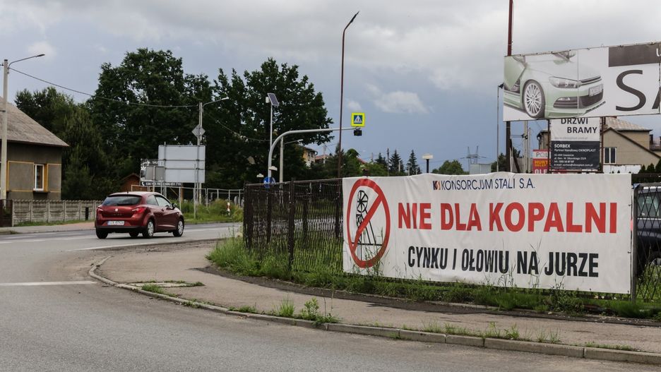 Przeciwko budowie kopalni protestuje m.in. lokalne Stowarzyszenie