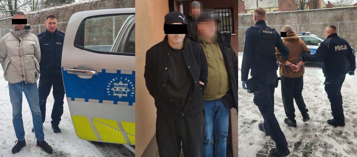 Trzech mężczyzn w areszcie po włamaniu w Puławach. Groźby, atak na policjantów i broń