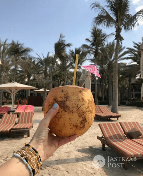 Zosia Ślotała na wakacjach w Dubaju - Instagram