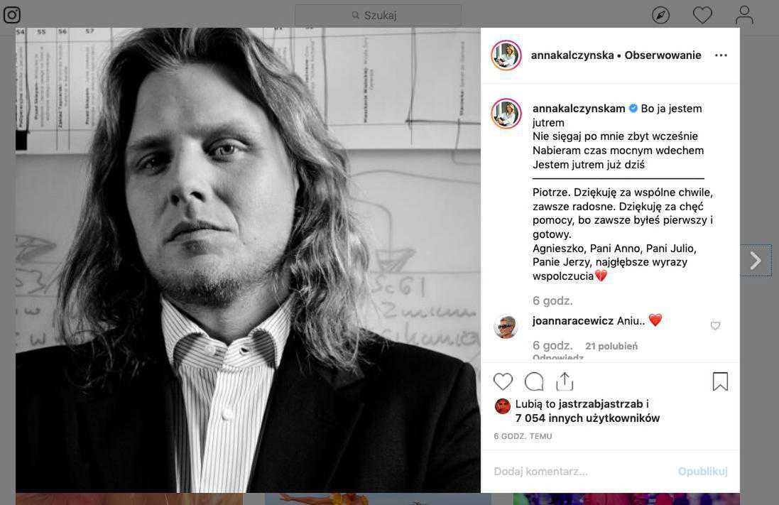 Anna Kalczyńska wspomina Piotra Woźniaka-Staraka