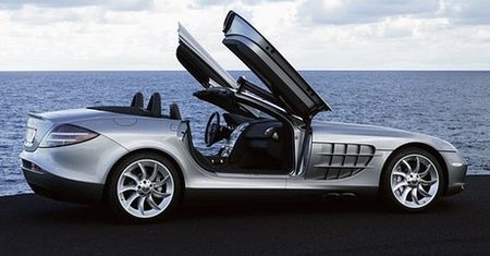 Piękność ze ściąganym dachem - Mercedes SLR McLaren Roadster