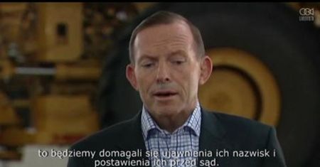 Abbot zapowiada konfrontację z Putinem w sprawie MH17