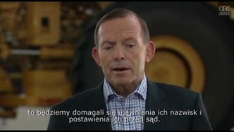 Abbot zapowiada konfrontację z Putinem w sprawie MH17