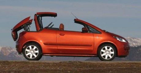 Ściągnięto z niego dach - Mitsubishi Colt CZC