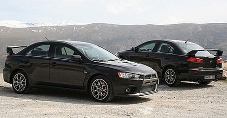 Nie do lansu - Mitsubishi Lancer Evolution X MR SST