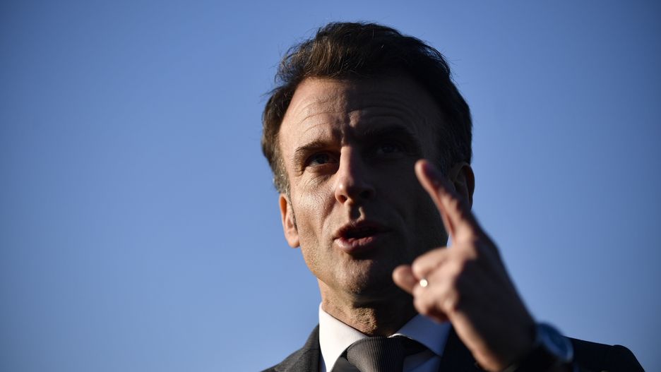 Prezydent Francji Emmanuel Macron