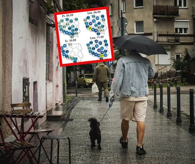 Gwałtowne uderzenie deszczu. Dwa dni są kluczowe