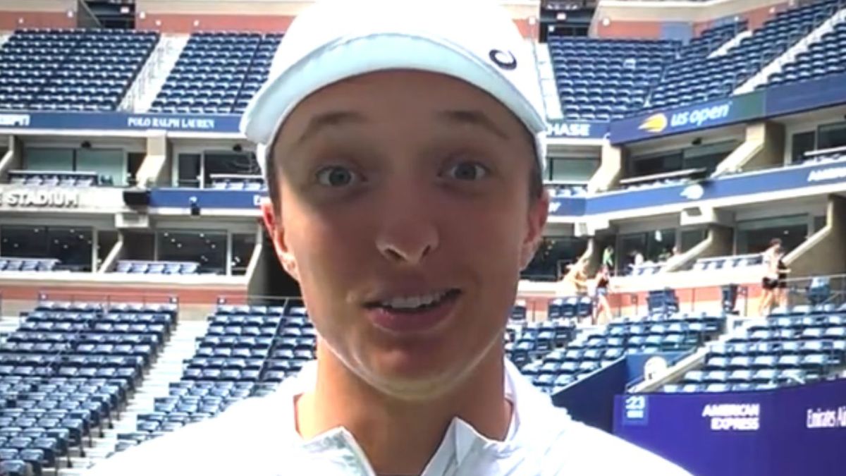 Twitter / US Open Tennis / Iga Świątek