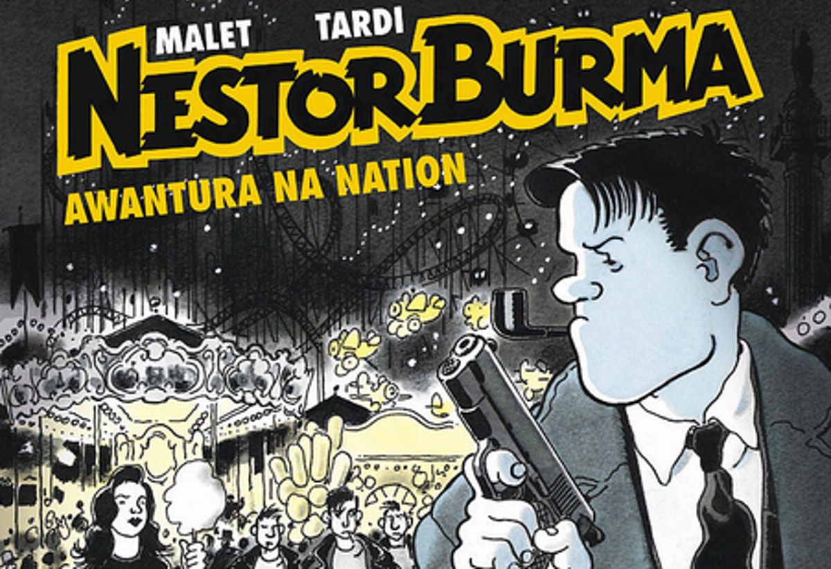 Nestor Burma. Awantura na Nation, Scream Comics, 2022