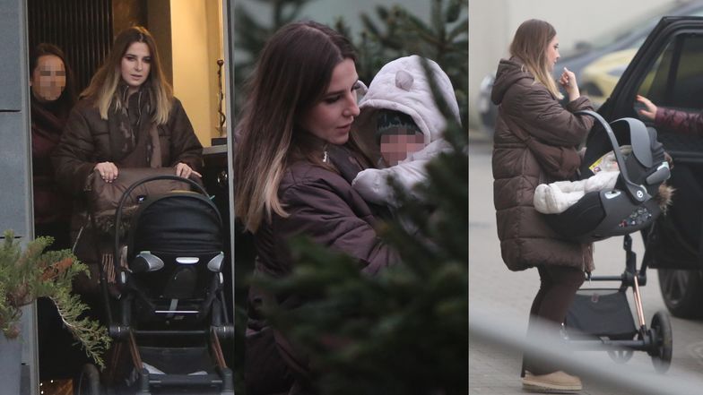 Faustyna Martyniuk zabrała syna na świąteczny shopping