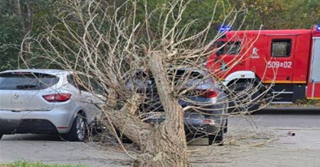Wichury przechodzą przez Pomorze. Strażacy interweniują na cmentarzach
