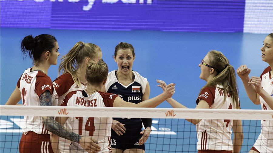 Materiały prasowe / volleyball.world / Na zdjęciu: reprezentacja Polski siatkarek