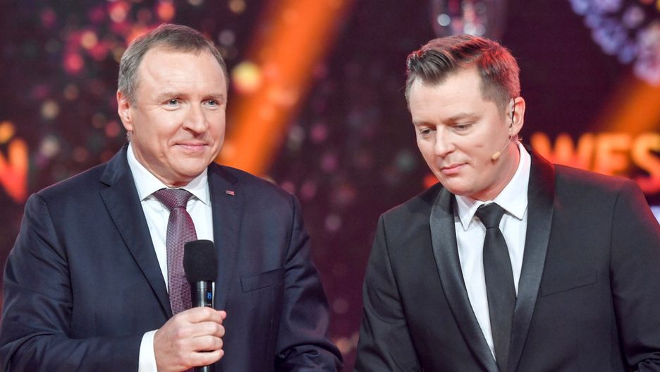Jacek Kurski i Rafał Brzozowski