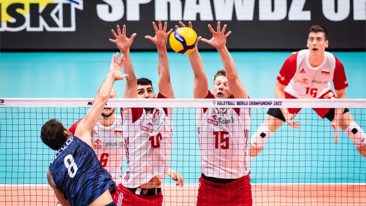 Materiały prasowe / FIVB / Mecz Polska - USA podczas MŚ 2022