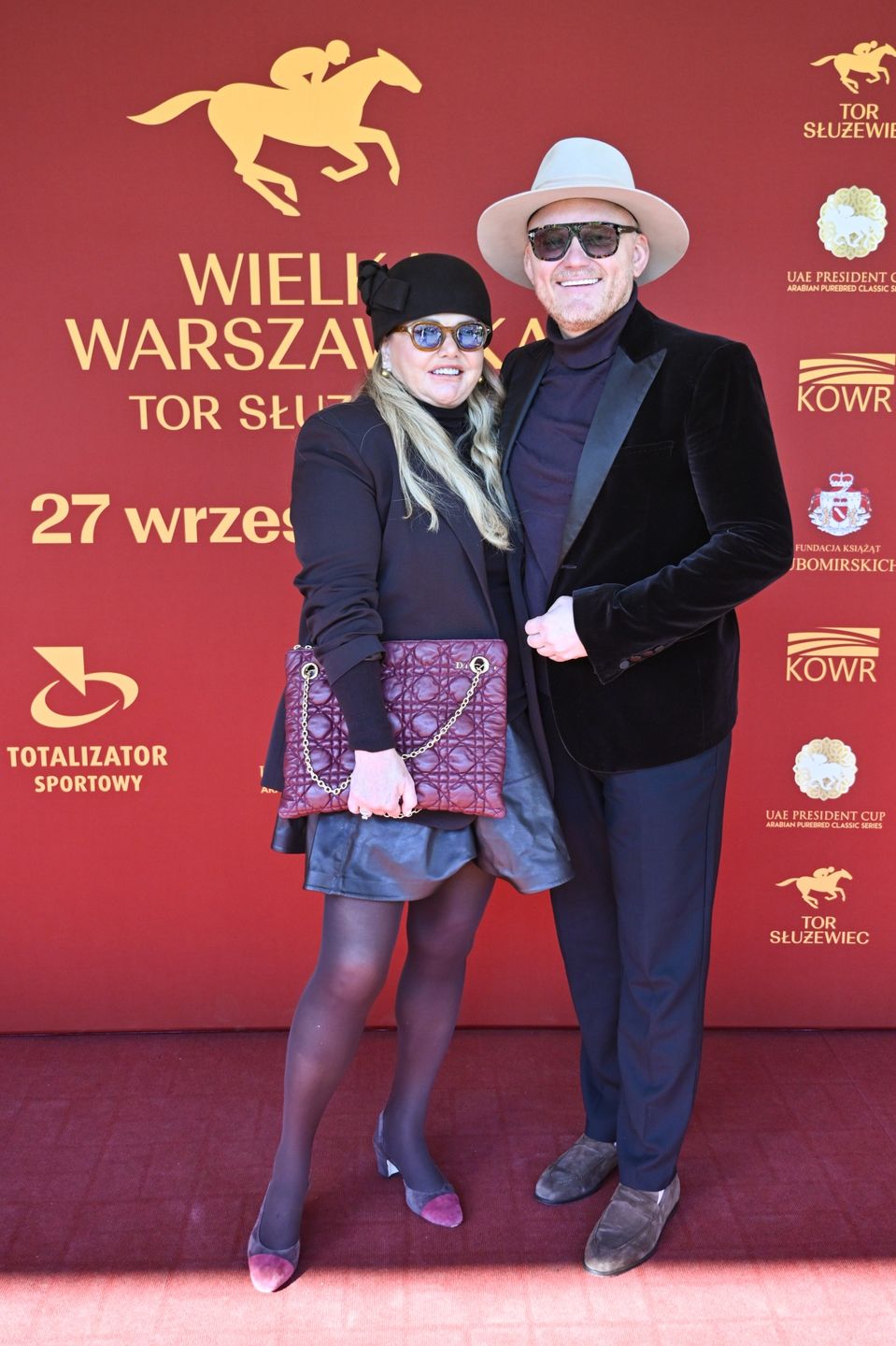 Katarzyna Niezgoda z mężem