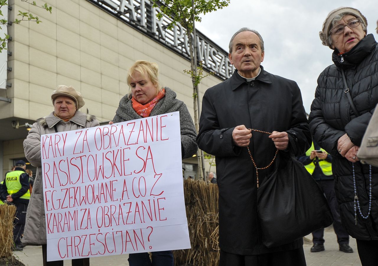 Wraca "ustawa w obronie chrześcijan". Dwa lata za wyszydzanie Kościoła