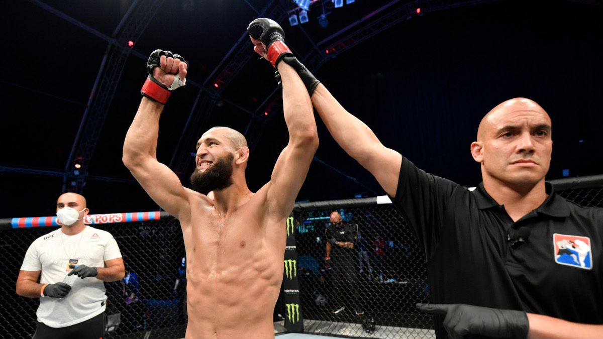 Getty Images / Jeff Bottari / Na zdjęciu: Chamzat Czimajew