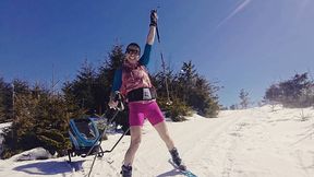 #dziejesiewsporcie: Kowalczyk zaskoczyła fanów. Zdobyła szczyt w krótkich spodenkach