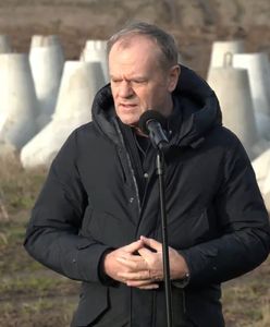 Tusk przy granicy polsko-rosyjskiej. "To inwestycja w pokój"