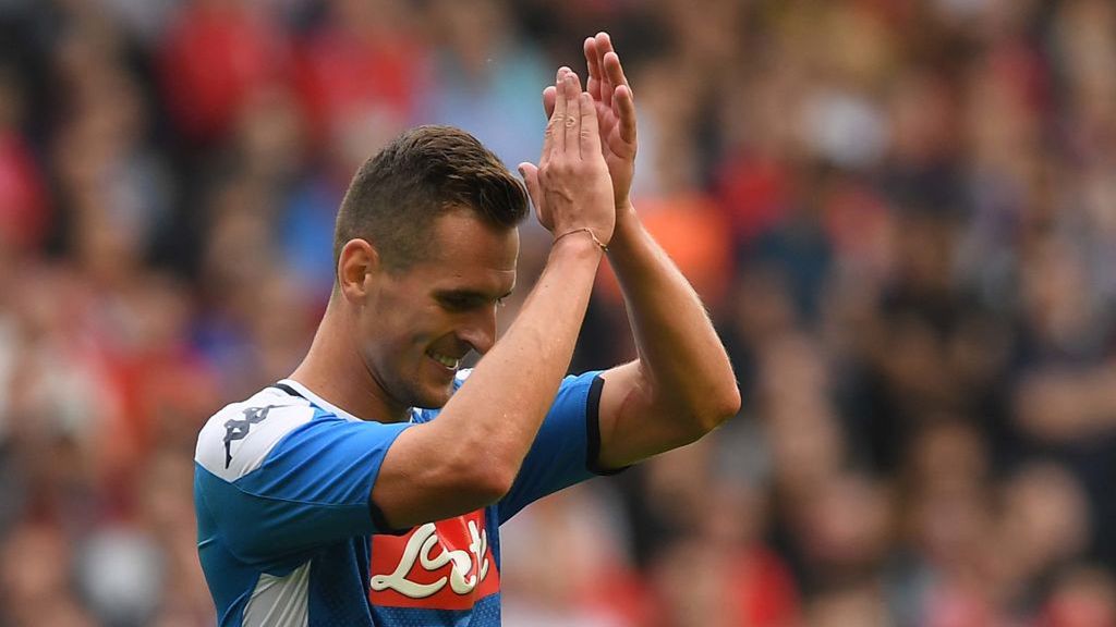Getty Images /  SSC NAPOLI / Na zdjęciu: Arkadiusz Milik