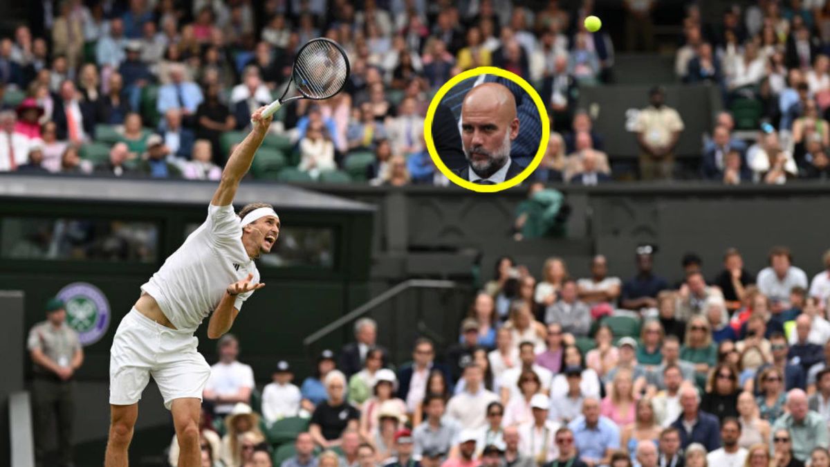 Getty Images / Mike Hewitt / Wimbledon/X / Alexander Zverev / Pep Guardiola