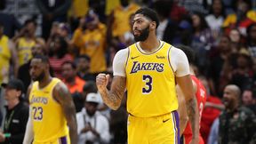NBA. Anthony Davis wrócił do Nowego Orleanu i wygrał mecz dla swoich Lakers