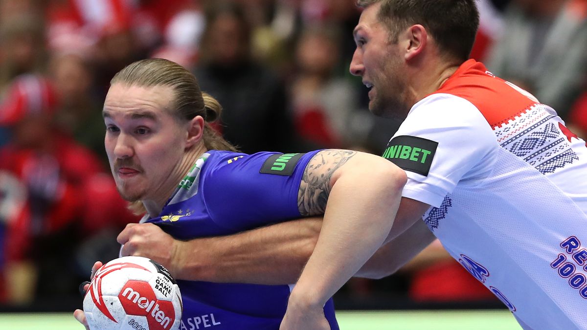 PAP/EPA / SRDJAN SUKI / Na zdjęciu: Lukas Nilsson (z lewej) i Harald Reinkind (z prawej)