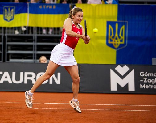 Maja Chwalińska walczy z Ukrainką! Demolka w I secie
