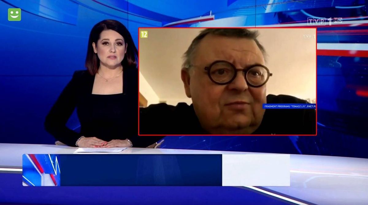 "Wiadomości" TVP1 "wzięły się" za Wojciecha Manna i innych krytyków PiS