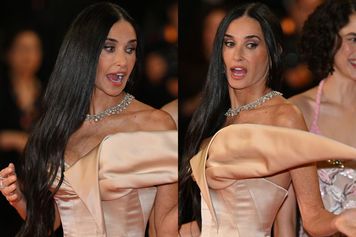 61-letnia Demi Moore jak wino. Zrobiła furorę w fikuśnej kreacji w Cannes