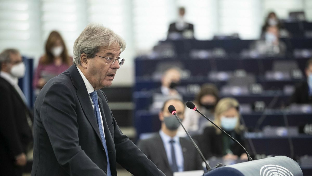 Unijny komisarz ds. gospodarczych Paolo Gentiloni.